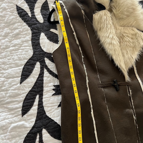 INC international Concepts Faux Suede and Faux Fur Vest - Picture 11 of 11